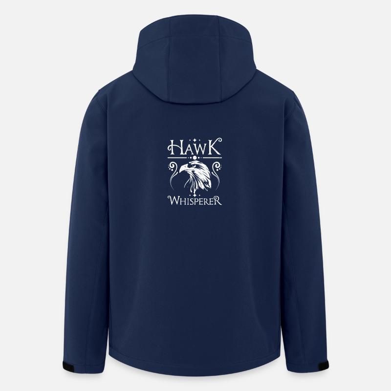 Falconer Hawk whisperer - Recycelte Männer Softshell-Jacke von Stanley/Stella - Navy