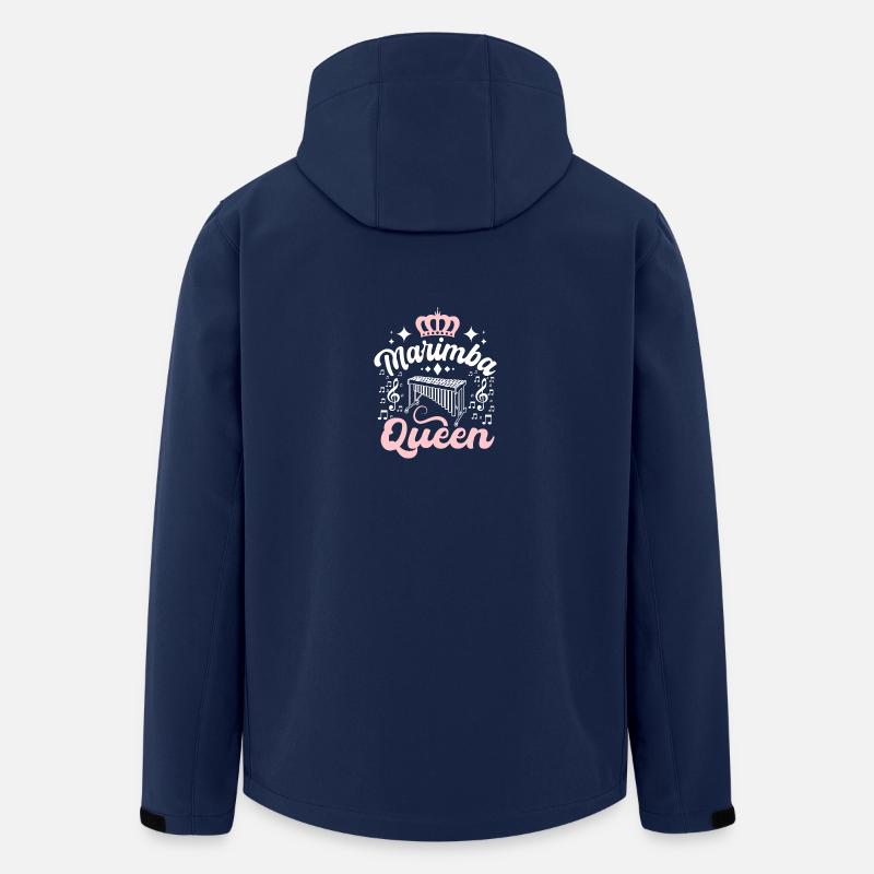 Marimba queen - Men’s Recycled Softshell Jacket by Stanley/Stella - navy