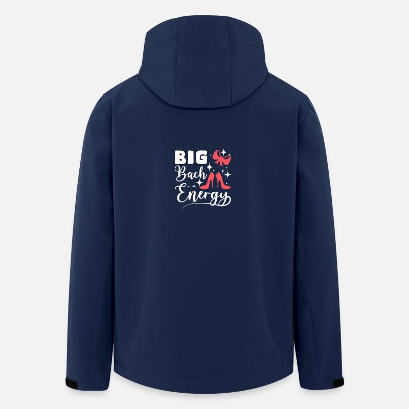 Bachelorette Bride Big Bach Energy - Recycelte Männer Softshell-Jacke von Stanley/Stella - Navy