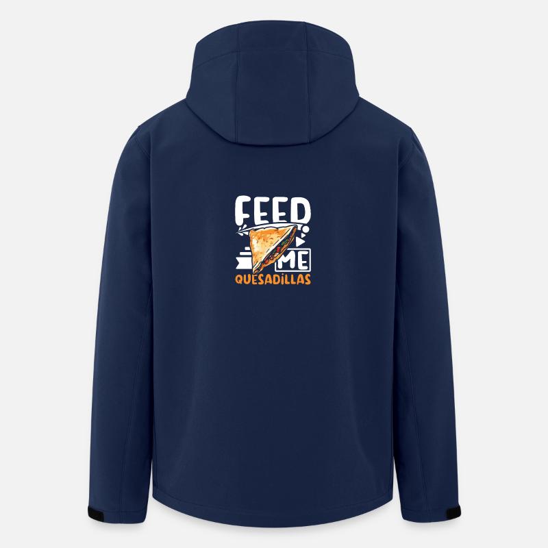Feed me Quesadillas - Men’s Recycled Softshell Jacket by Stanley/Stella - navy