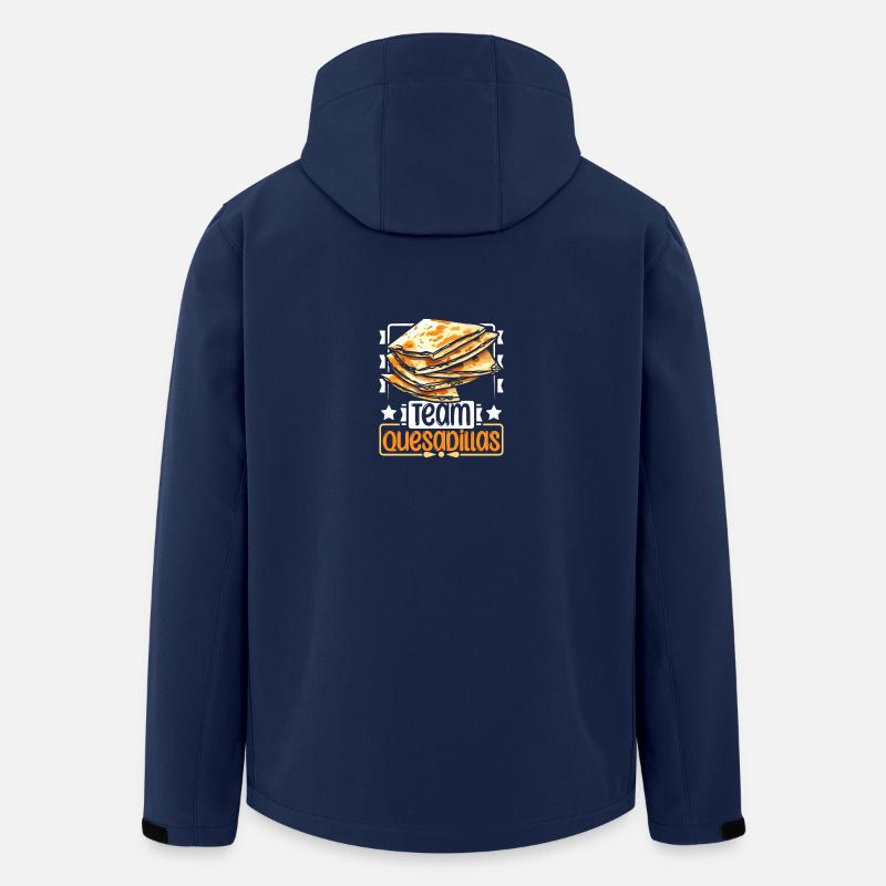 Team Quesadillas - Recycelte Männer Softshell-Jacke von Stanley/Stella - Navy