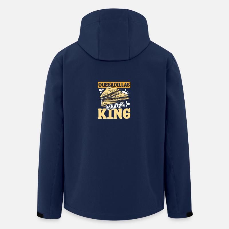 Quesadillas King - Recycelte Männer Softshell-Jacke von Stanley/Stella - Navy