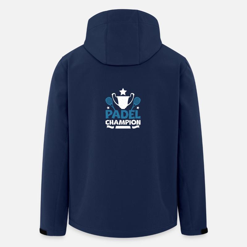 Padel champion - Recycelte Männer Softshell-Jacke von Stanley/Stella - Navy