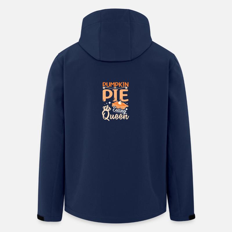 Pumpkin pie eating queen - Men’s Recycled Softshell Jacket by Stanley/Stella - navy