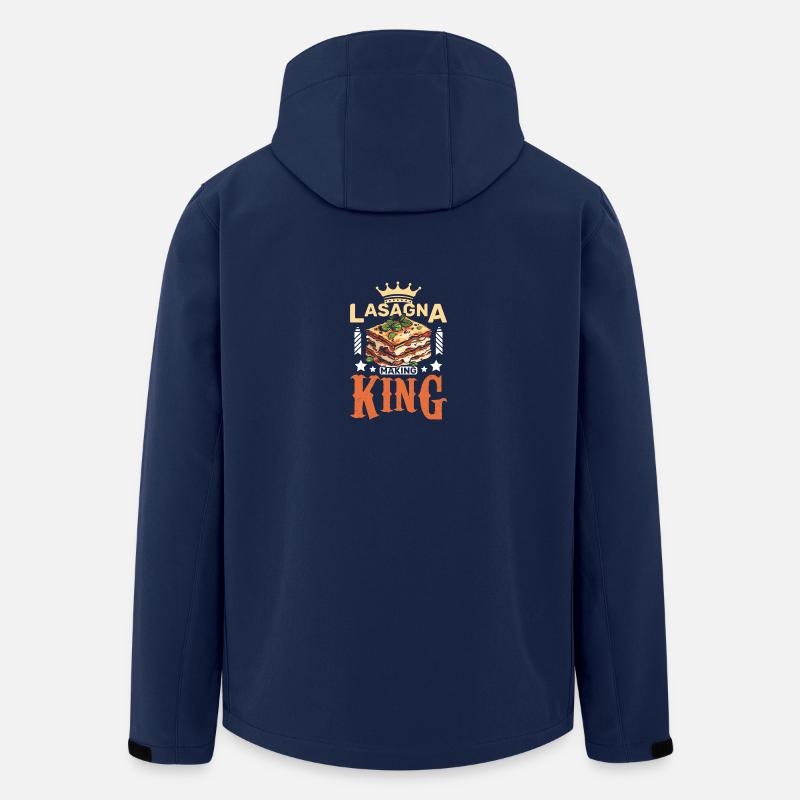 Lasagna making king - Recycelte Männer Softshell-Jacke von Stanley/Stella - Navy