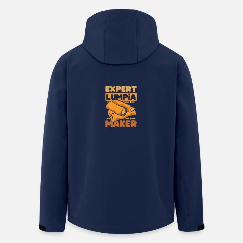 Expert Lumpia maker - Recycelte Männer Softshell-Jacke von Stanley/Stella - Navy
