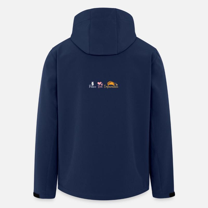 Peace Love Empanadas - Veste softshell homme en polyester recyclé Stanley/Stella - marine