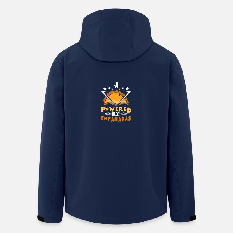 Powered by Empanadas - Recycelte Männer Softshell-Jacke von Stanley/Stella - Navy