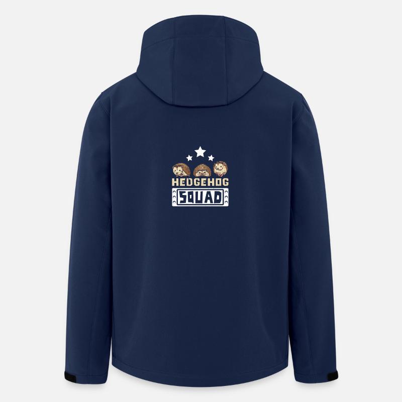 Escouade de hérissons - Veste softshell homme en polyester recyclé Stanley/Stella - marine