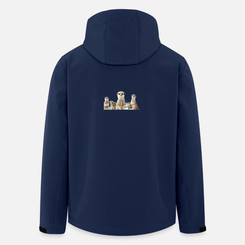 Écureuil terrestre - Veste softshell homme en polyester recyclé Stanley/Stella - marine