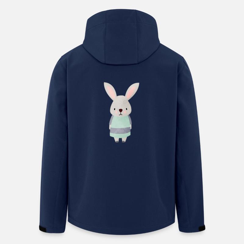 Hare spoon - Men’s Recycled Softshell Jacket by Stanley/Stella - navy