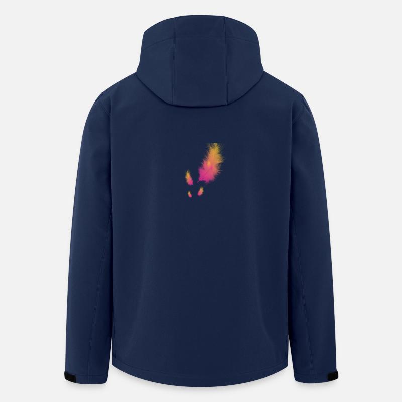 Feder - Recycelte Männer Softshell-Jacke von Stanley/Stella - Navy