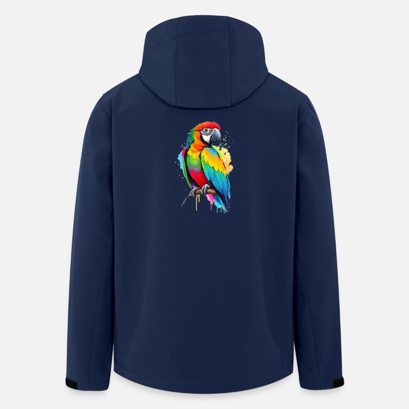 Ara - Recycelte Männer Softshell-Jacke von Stanley/Stella - Navy