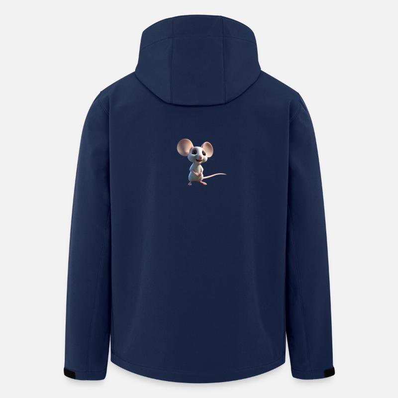 Mouse 2 - Recycelte Männer Softshell-Jacke von Stanley/Stella - Navy