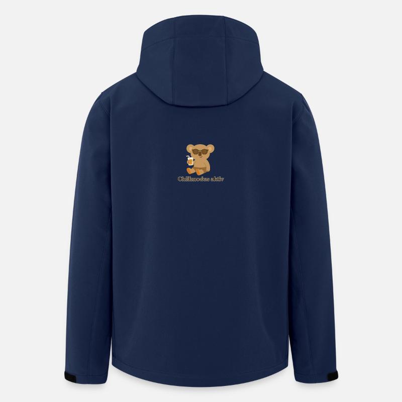 Koala - Recycelte Männer Softshell-Jacke von Stanley/Stella - Navy