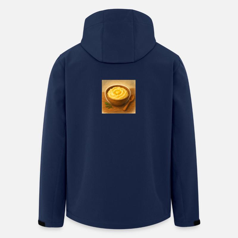 Mashed potatoes - Men’s Recycled Softshell Jacket by Stanley/Stella - navy