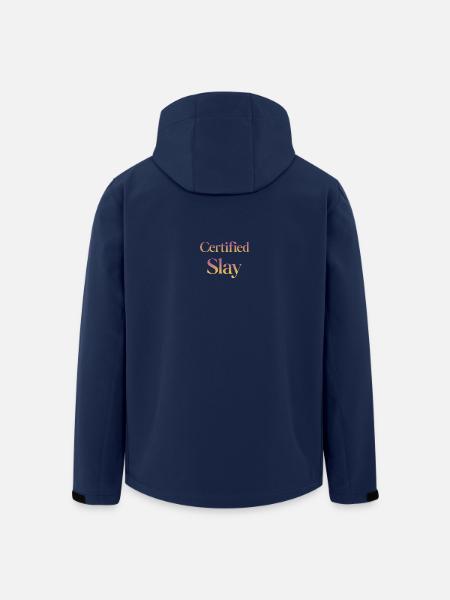 Zertifizierter Slay - Recycelte Männer Softshell-Jacke von Stanley/Stella - Navy