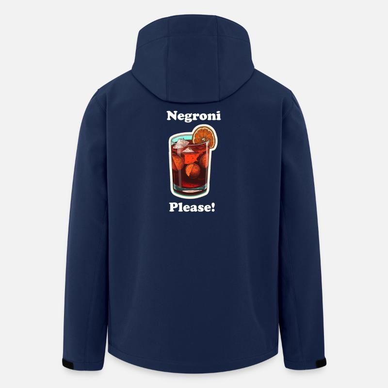 Negroni Please - Recycelte Männer Softshell-Jacke von Stanley/Stella - Navy