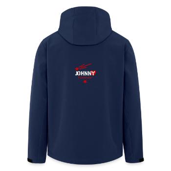 Johnny forever - Veste softshell homme en polyester recyclé Stanley/Stella - marine - Dos - AI Model Male 185 light (185cm)
