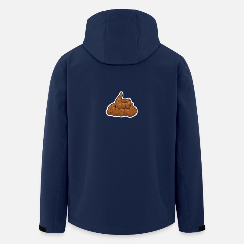 Kack pile - Giacca softshell uomo in poliestere riciclato di Stanley/Stella - navy