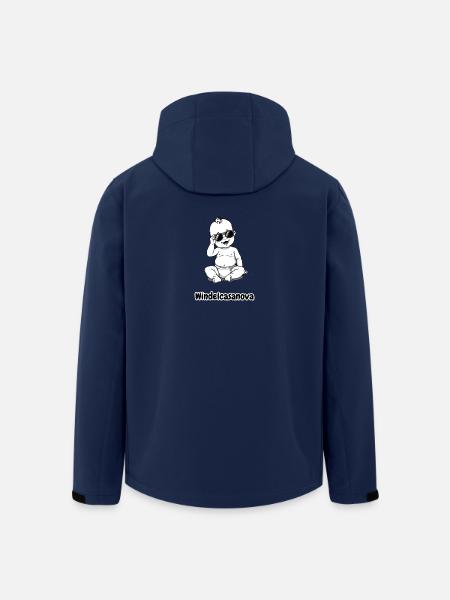 Windel Casanova - Recycelte Männer Softshell-Jacke von Stanley/Stella - Navy
