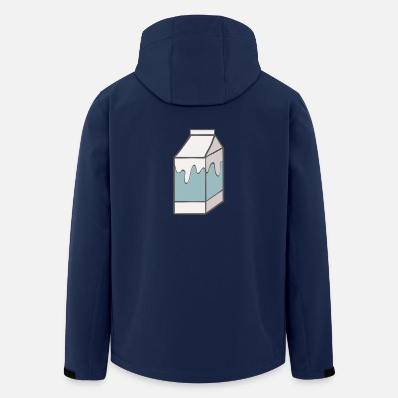 Milch - Recycelte Männer Softshell-Jacke von Stanley/Stella - Navy