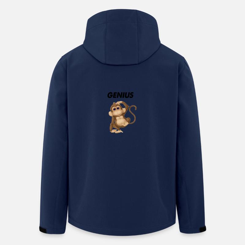Genius - Recycelte Männer Softshell-Jacke von Stanley/Stella - Navy