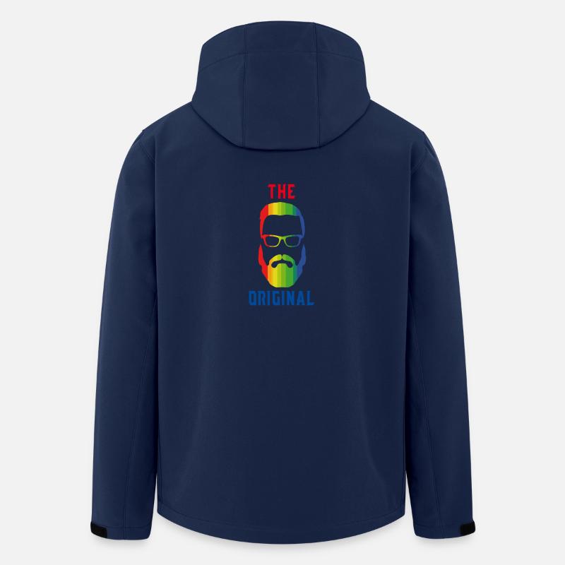 THE ORIGINAL! - Recycelte Männer Softshell-Jacke von Stanley/Stella - Navy