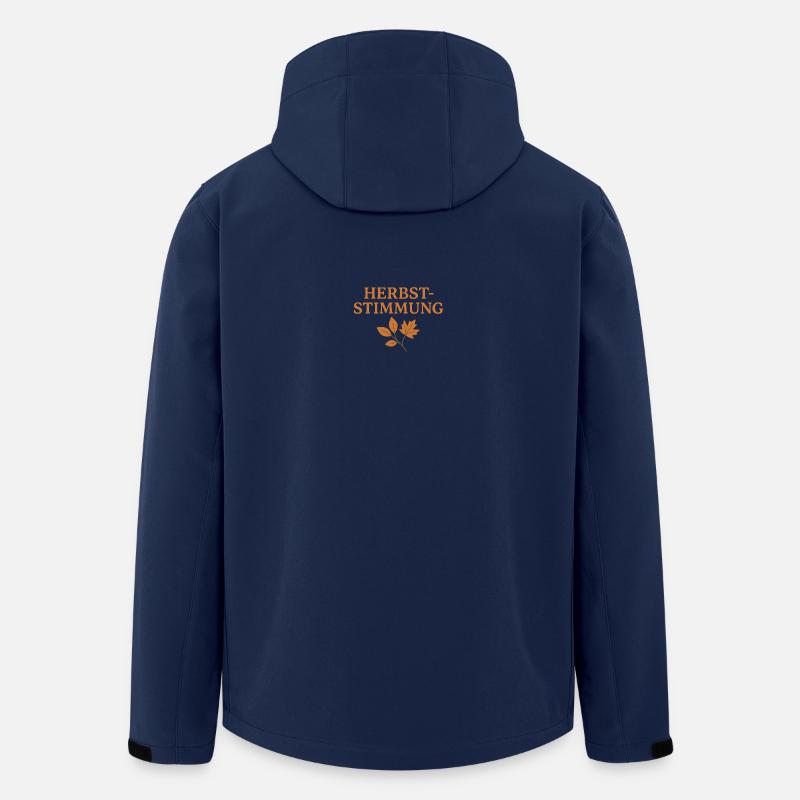Herbststimmung Naturdesign - Recycelte Männer Softshell-Jacke von Stanley/Stella - Navy