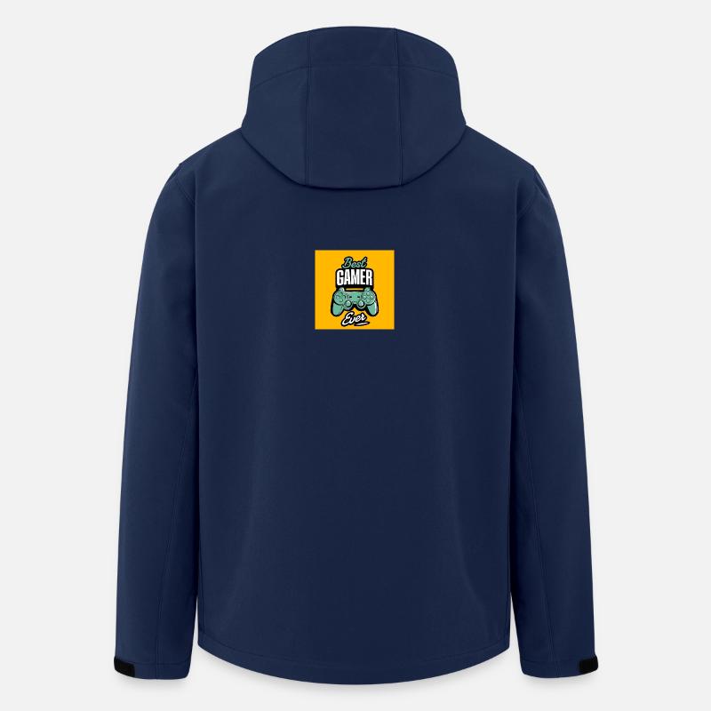 Best Gamer Ever - Recycelte Männer Softshell-Jacke von Stanley/Stella - Navy