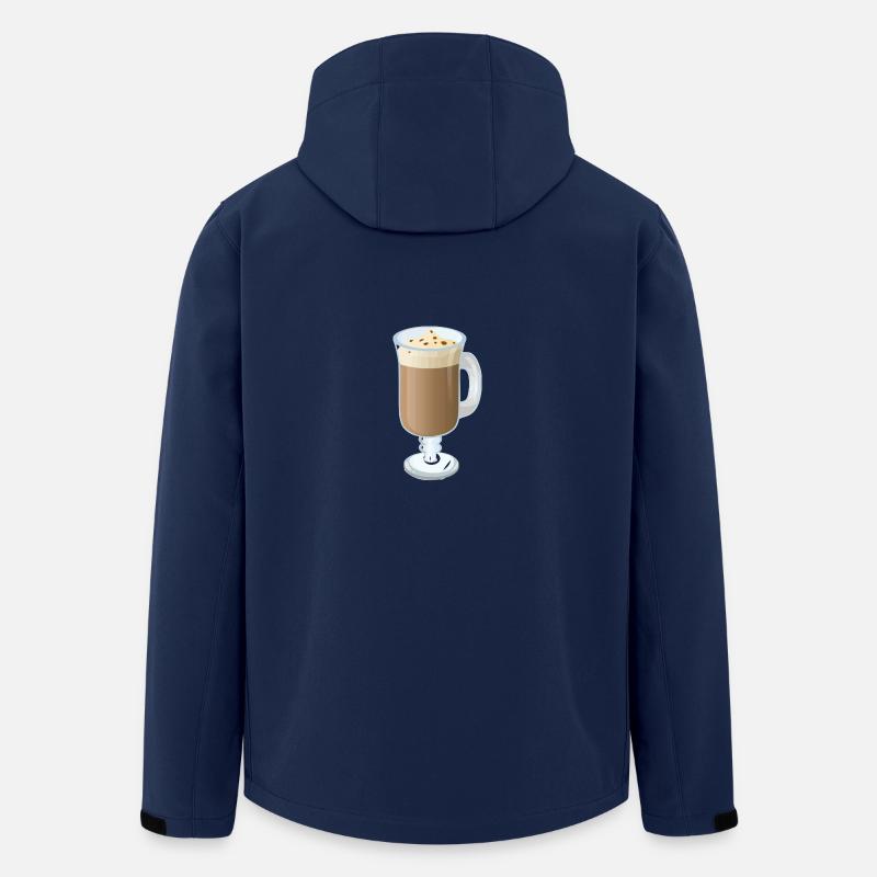 Cafe - Recycelte Männer Softshell-Jacke von Stanley/Stella - Navy