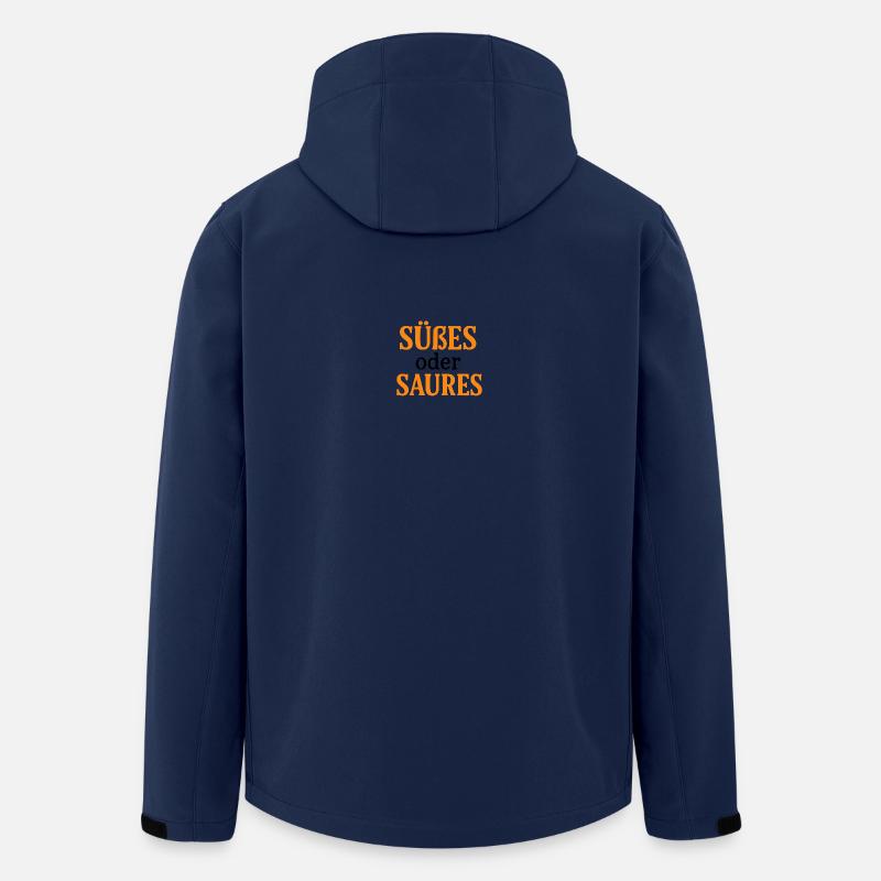  Halloween-Motiv - Recycelte Männer Softshell-Jacke von Stanley/Stella - Navy