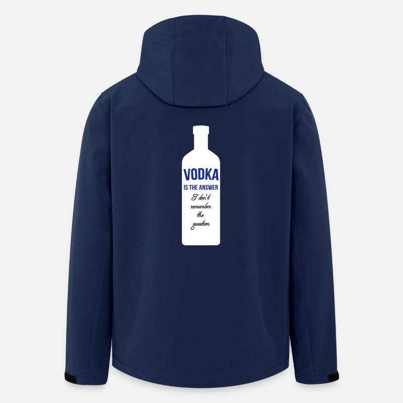 Vodka is the Answer - Recycelte Männer Softshell-Jacke von Stanley/Stella - Navy
