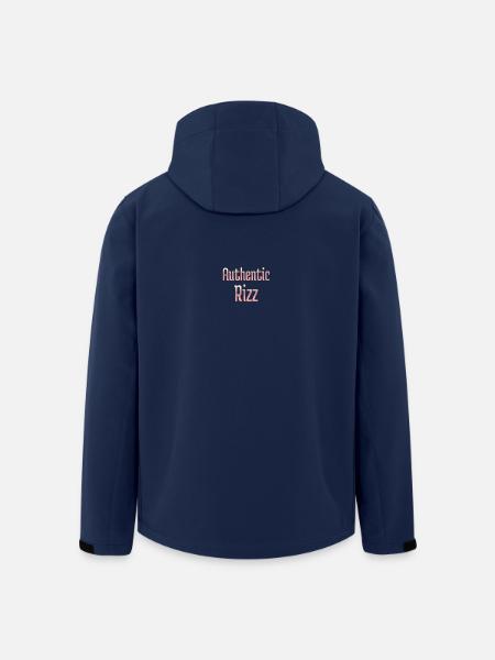 Authentischer Rizz - Recycelte Männer Softshell-Jacke von Stanley/Stella - Navy