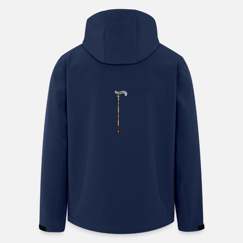 Gehstock - Recycelte Männer Softshell-Jacke von Stanley/Stella - Navy
