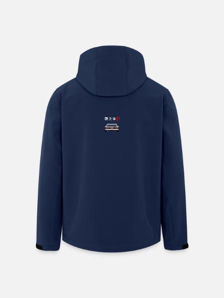 Initial D - Trueno - Men’s Recycled Softshell Jacket by Stanley/Stella - navy