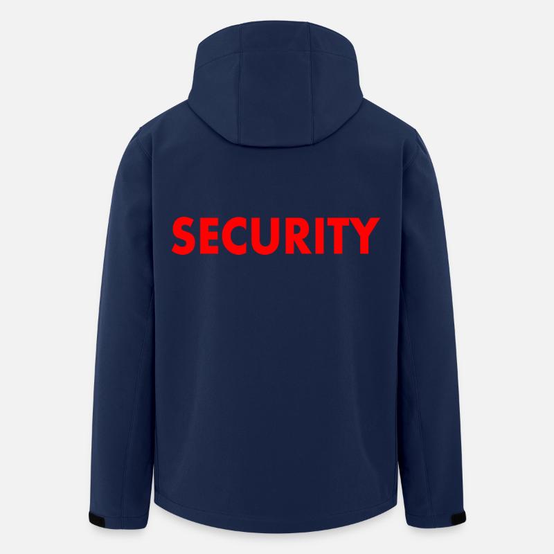 Security - Recycelte Männer Softshell-Jacke von Stanley/Stella - Navy