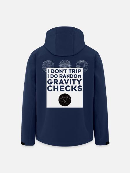 nerd Anziehung Astronomie Physik Mathe berechnung - Recycelte Männer Softshell-Jacke von Stanley/Stella - Navy