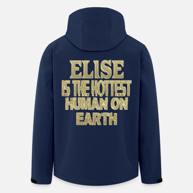 Elise - Recycelte Männer Softshell-Jacke von Stanley/Stella - Navy