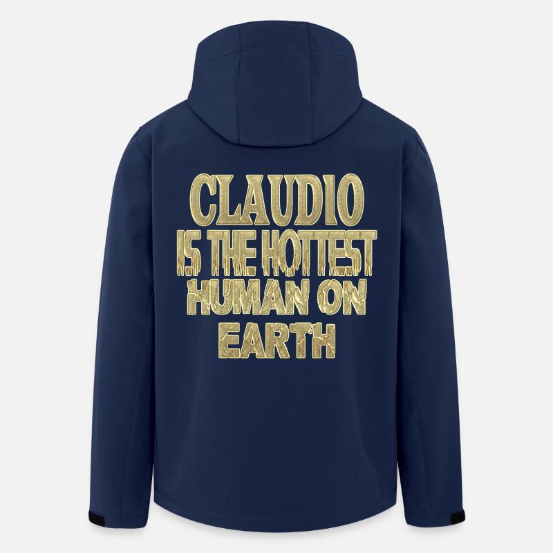 Claudio - Men’s Recycled Softshell Jacket by Stanley/Stella - navy