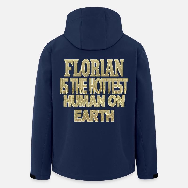 Florian - Recycelte Männer Softshell-Jacke von Stanley/Stella - Navy