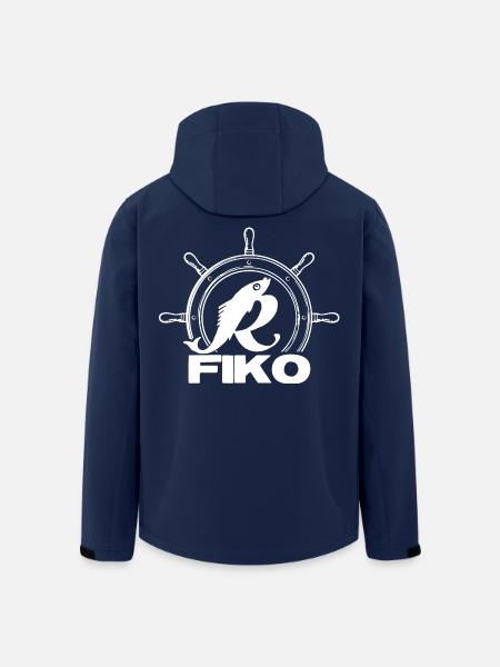 FIKO - Rostock - Recycelte Männer Softshell-Jacke von Stanley/Stella - Navy