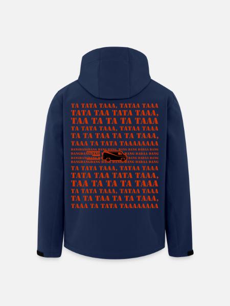 Berühmte TV-Serie der 80er Jahre - Team A mit Van - Recycelte Männer Softshell-Jacke von Stanley/Stella - Navy