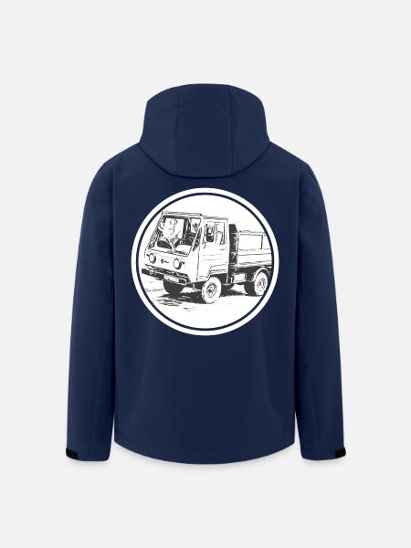 Multicar M25 - Recycelte Männer Softshell-Jacke von Stanley/Stella - Navy