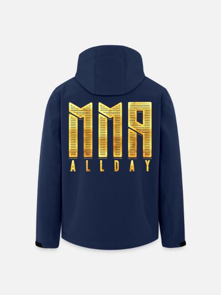MMA - Kampfsport - mixed martial arts - Recycelte Männer Softshell-Jacke von Stanley/Stella - Navy