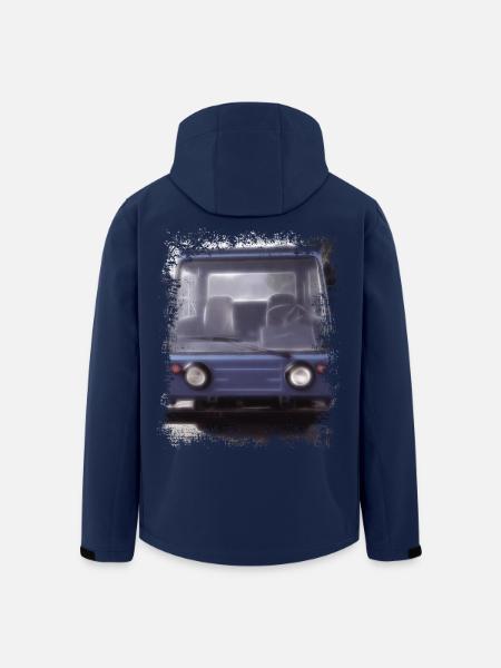 Multicar M25 - Recycelte Männer Softshell-Jacke von Stanley/Stella - Navy