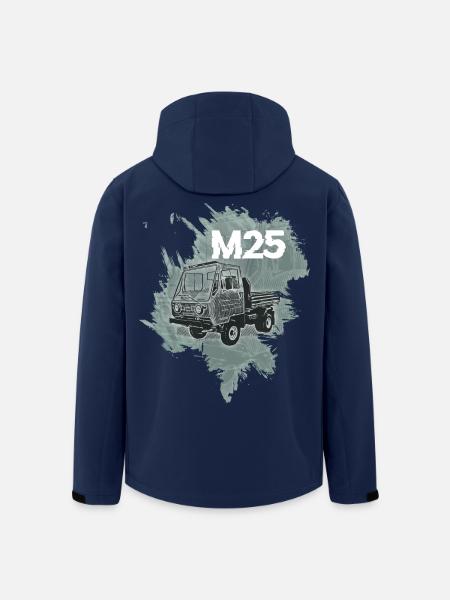 Multicar M25 - Recycelte Männer Softshell-Jacke von Stanley/Stella - Navy