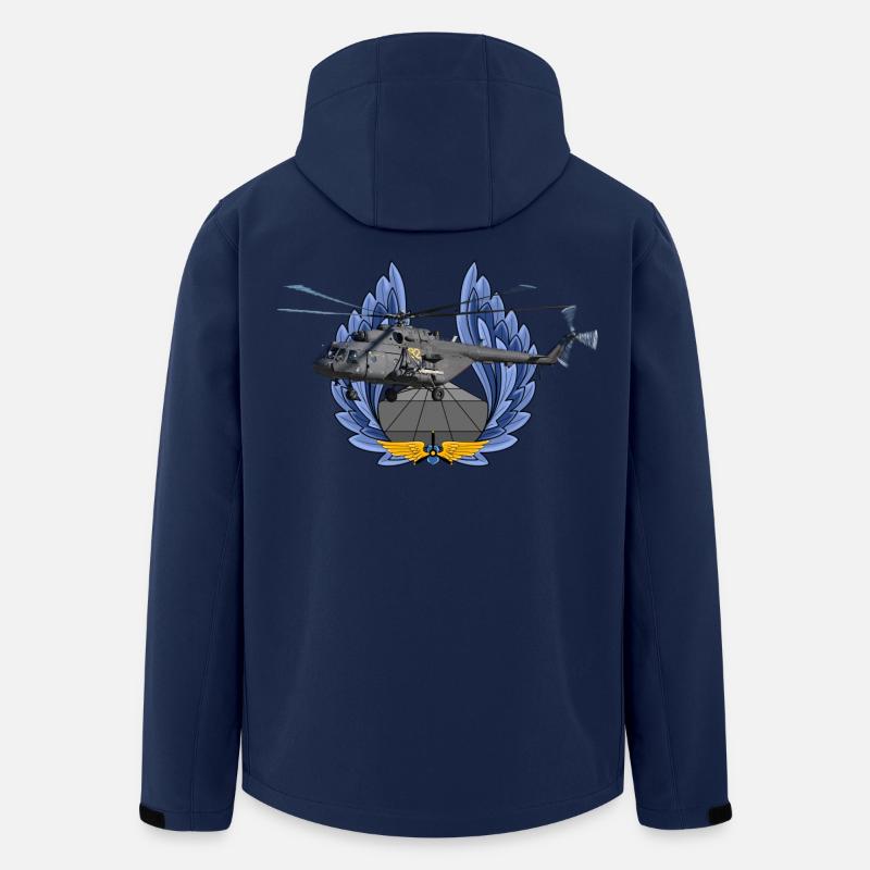 Mi-8 - Recycelte Männer Softshell-Jacke von Stanley/Stella - Navy
