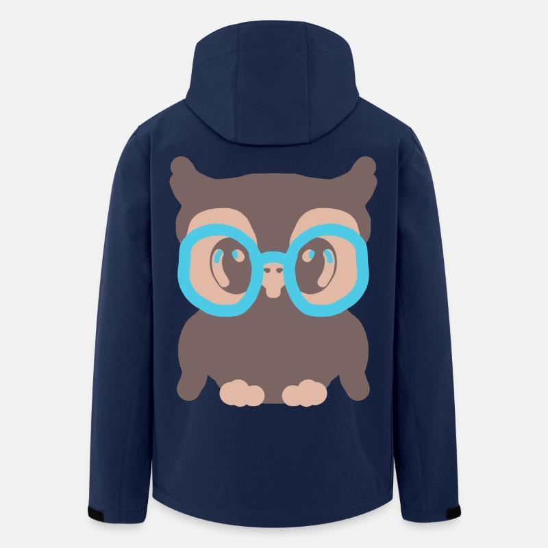 Uhu - Recycelte Männer Softshell-Jacke von Stanley/Stella - Navy