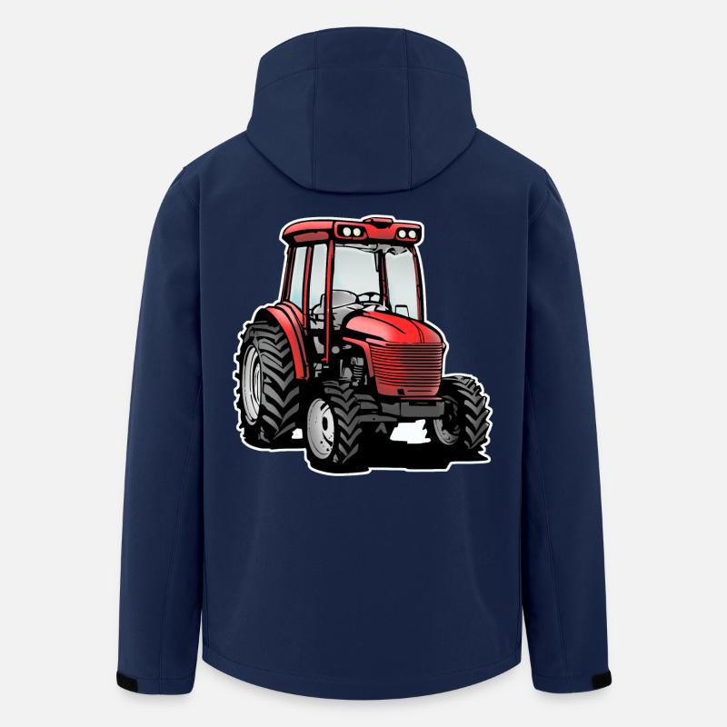 Traktor / tractor - Recycelte Männer Softshell-Jacke von Stanley/Stella - Navy